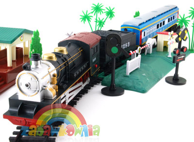 KOLEJKA NA BATERIE Dromader automatyczny przejazd