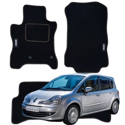 RENAULT MODUS 2004-2012R. MATS VELOUR MATS FOR AUTO WIPER BLADES HAFT B - milautoparts-fr.ukrlive.com