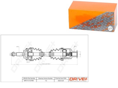 SEMI-EJE DE ACCIONAMIENTO RENAULT KANGOO 02 - P DRIVE+  