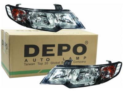 Лампы фары kia cerato i 04-08 ii 09- фото №1