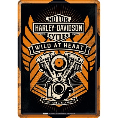 Harley Davidson-WLA Silnik EVO Panhead Szyld Tabli