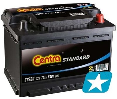 CENTRA ESTÁNDAR CC700 70AH 640A P+  