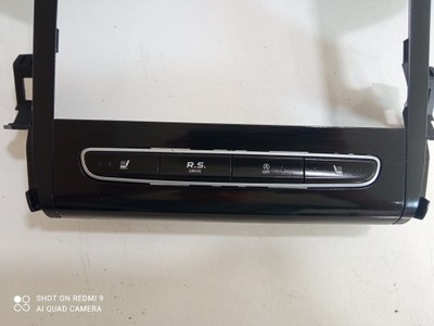 Renault megane iv рамка защита dekor навигации радио решётка обдув фото №1