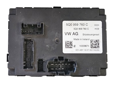 Модуль сиденье vag 5q0959760c dopisze фото №1