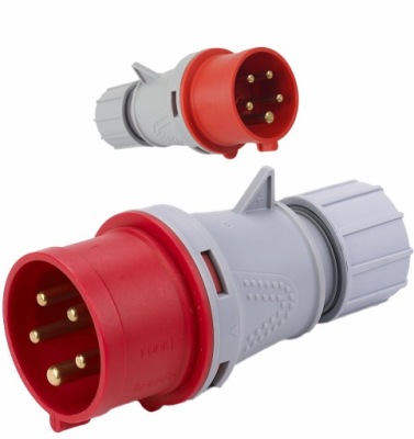 WTYCZKA SIŁOWA PRZENOŚNA WTYK 32A 5P IP44 32/5