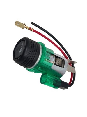 Прикурювач зелений fiat renault energy gz0001 фото №1