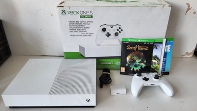 KONSOLA XBOX ONE S DIGITAL 1TB BIAŁY PAD GRY ZASILACZ STAN DOBRY GWR