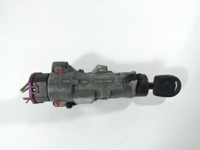 Vw golf iv 4 97-06 замок зажигания с ключ оригинальный номер 4b0905851 фото №1