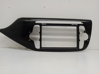 Kia ceed ii защита dekor консоли корпус рамка радио navi навигации 2012- фото №1