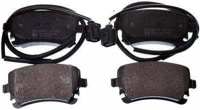 Тормозные колодки тормозные задний  b111108 denckermann фото №1