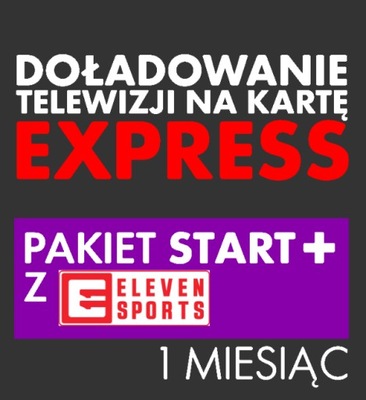 Doładowanie TNK START+ ELEVEN SPORTS 1 MSC