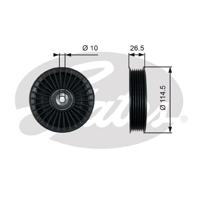 ROLLO PROPULSOR PK GATES T36212  