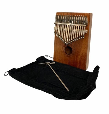 Kalimba Drewniana Z POKROWCEM - EverPlay EK-17N