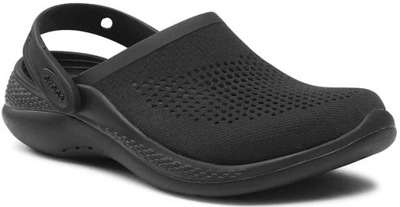 KLAPKI MĘSKIE CROCS LITERIDE CZARNE BLACK ROZMIAR 42-43