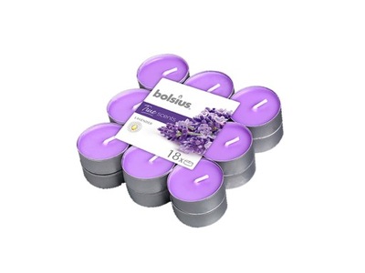 Świeca tealight podgrzewacze parafinowe Lavender Lawenda Bolsius