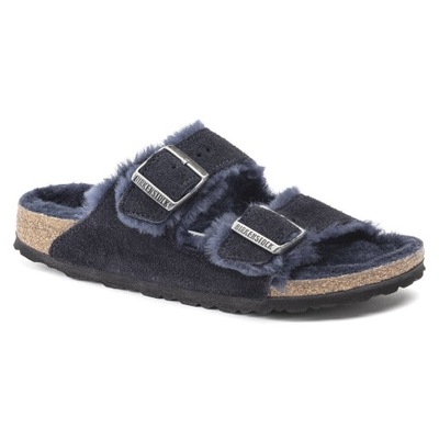 Klapki Birkenstock Arizona VL REGULAR 1020592 OCIEPLANE YWGODNE MIŚ FUTERKO