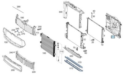 Mercedes-benz оригінальний номер a2479060200 вентилятор фото №1