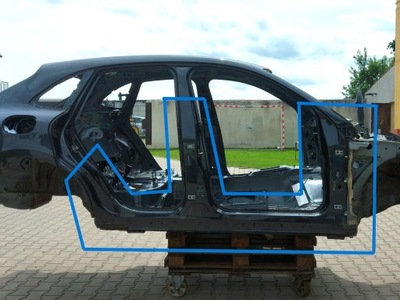 Porsche macan ii lift блок двигателя правый bok порог фото №1