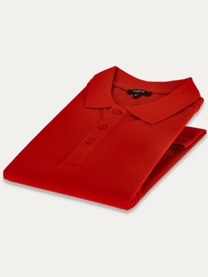 Koszulka męska polo SENSI slim 2XL czerwony