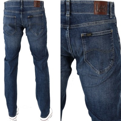 LEE MVP SLIM FIT JEANSY SPODNIE _ W32 L34