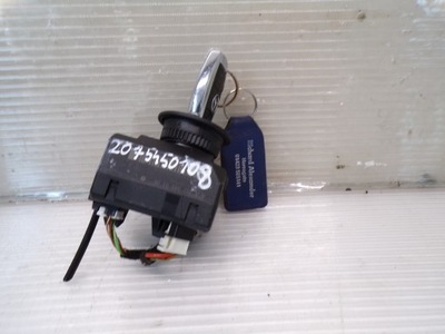 Замок зажигания + ключ mercedes w204 w207 2075450108 фото №1