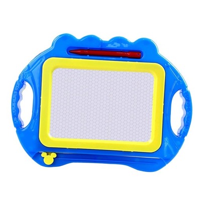 Children s Magnetic Drawing Board Puzzle Blue