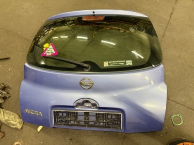 Кришка багажника задня кришка багажника nissan micra k12 фото №1