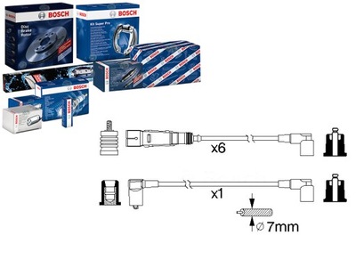 ПРОВОДИ ЗАПАЛЕННЯ MERCEDES C123 W116 W126 2.8 72-