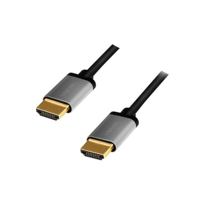 Kabel Hdmi LogiLink CHA0102 4K/60 Hz, aluminium,