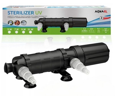 AQUAEL STERYLIZER UV PS-11W Lampa do oczka wodnego