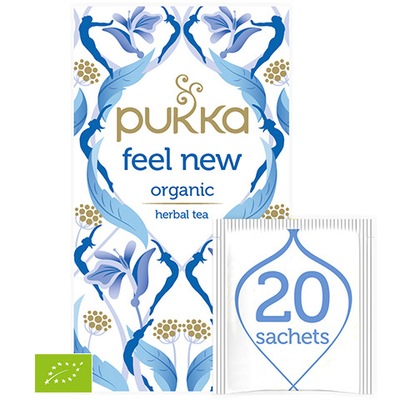 Herbata Feel New 20 saszetek Pukka