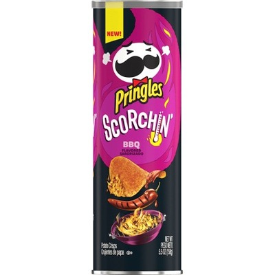 Pringles Scorchin BBQ (156g) ORYGINALNE - wyprodukowane w USA !