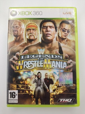 WWE LEGENDS OF WRESTLEMANIA XBOX 360