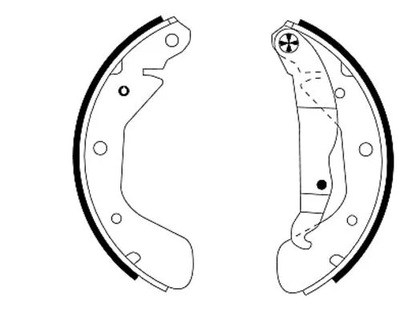 91044800 ZAPATAS DE TAMBOR HAM. OPEL ASTRA/CORSA  