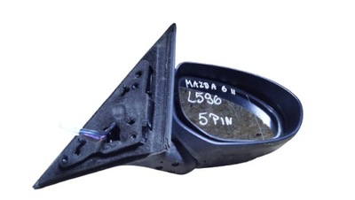 Зеркало правое mazda 6 ii gh 5 pin фото №1