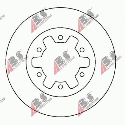 Диск гальмівна nissan pick-up 85-98 фото №1