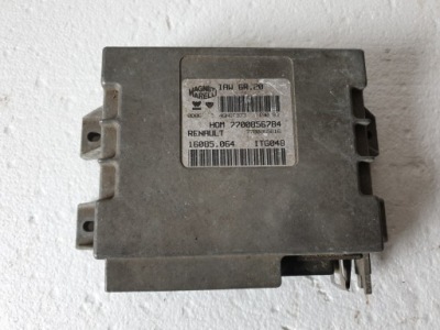 Бортовий комп'ютер двигуна renault twingo i 1.2 b 7700856784 фото №1