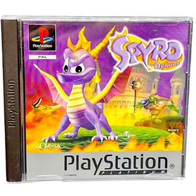 Gra Spyro The Dragon PSX PS1 PS2 PS3 Sony PlayStation #2