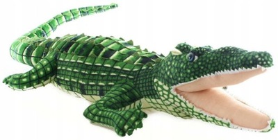 Maskotka zielony Krokodyl
