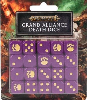 AGE OF SIGMAR : GRAND ALLIANCE DEATH DICE