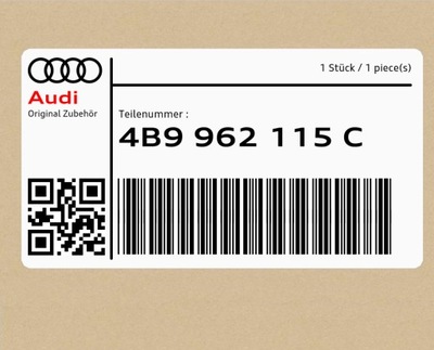 Element фиксирующий audi a3 a6 rs4 фото №1