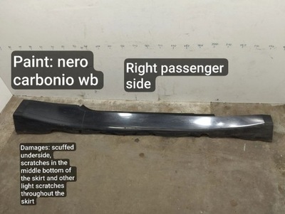 Maserati granturismo 2008 поріг 080093500 фото №1