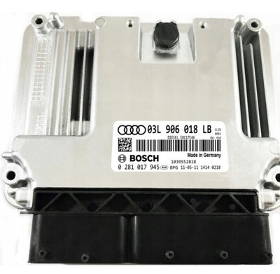 COMPUTADOR ECU AUDI 2.0 CLZB 03L906018LB 0281017945  