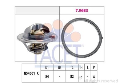 TERMOSTATAS FACET 78727 