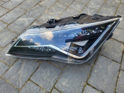 SEAT LEON 3 RESTYLING IZQUIERDA FARO COMPLETO DIODO LUMINOSO LED ORIGINAL EUROPA  