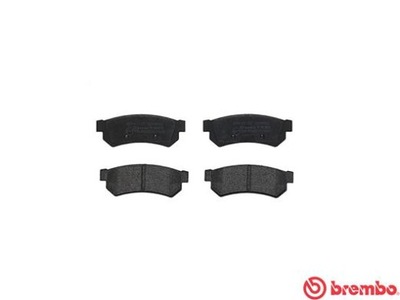 КОЛОДКИ ТОРМОЗНЫЕ BREMBO P10053 96800089