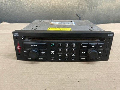 Радіо заводський peugeot 307 96533153xt фото №1