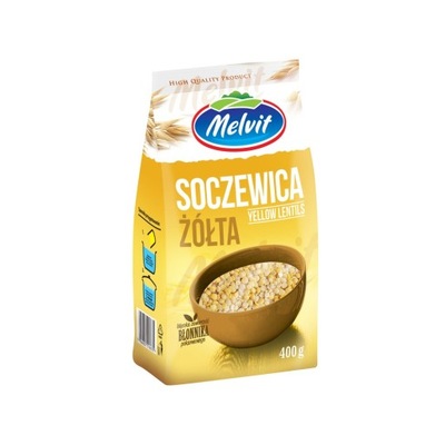 MEL.SOCZEWICA ŻÓŁTA 400G