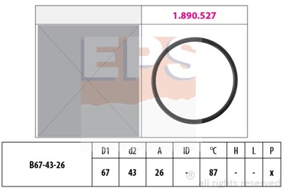 TERMOSTATOS DE AUTOMÓVIL EPS 1.880.385  