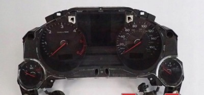 Приборы счетчик 4e0920950p дизель tdi audi a8 d3 фото №1
